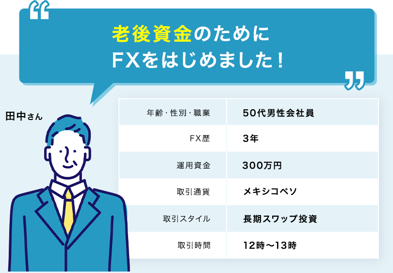 老後資金のためにスワップ投資をスタート！