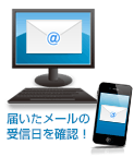 口座開設完了時に届くメールから確認する