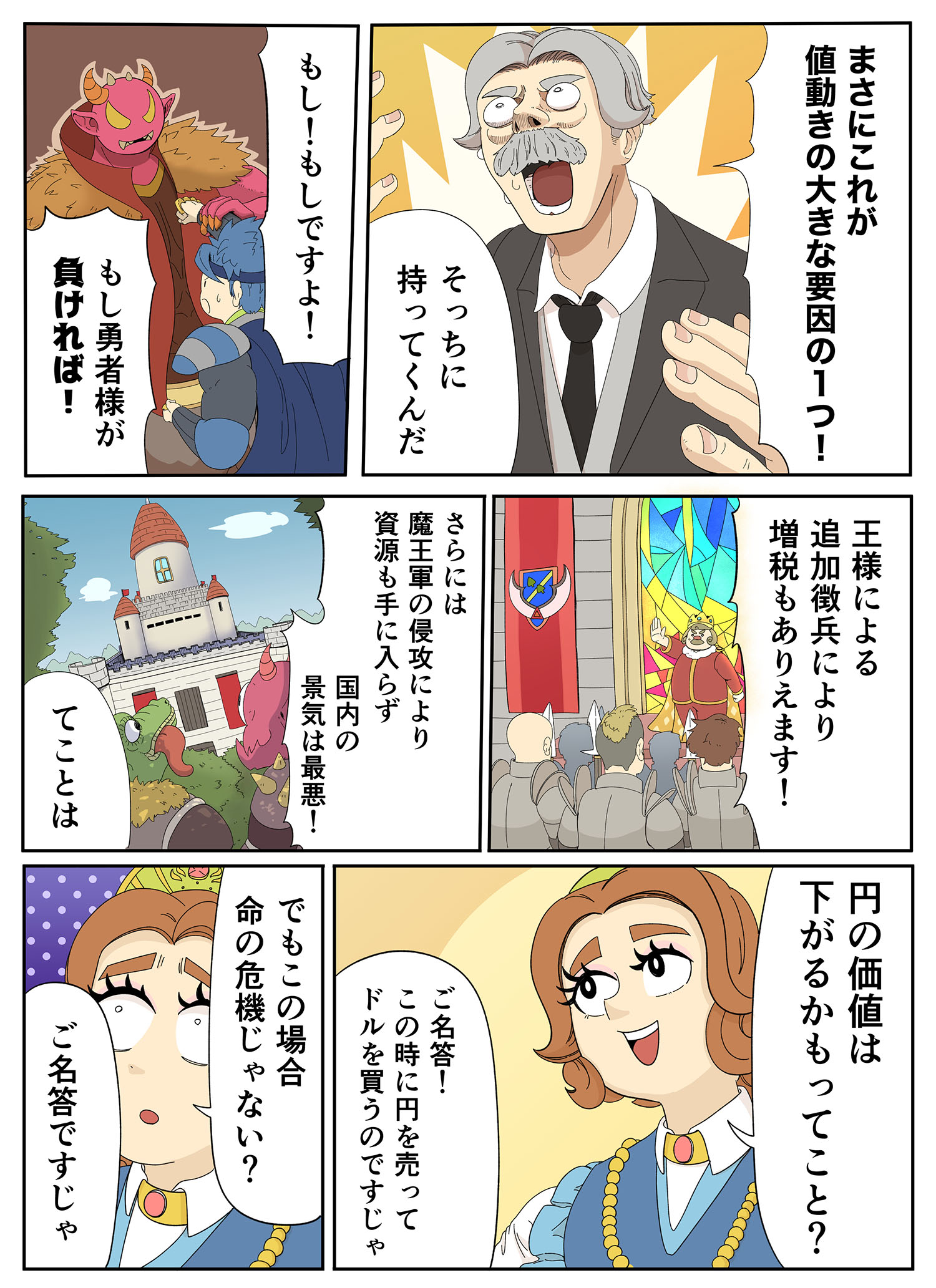 相場変動要因は様々