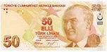 50リラ札のイメージ画像