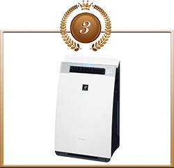 シャープ 加湿空気清浄機（KI-GX75-W）