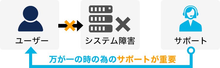 システム面でのリスクのイメージ画像