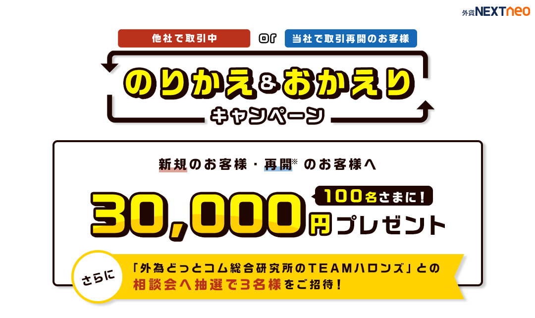 のりかえ・おかえりキャンペーン